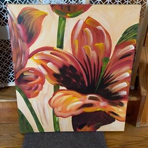 Flower painting